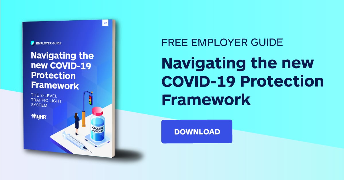 Navigating the COVID19 Traffic Light System MyHR NZ