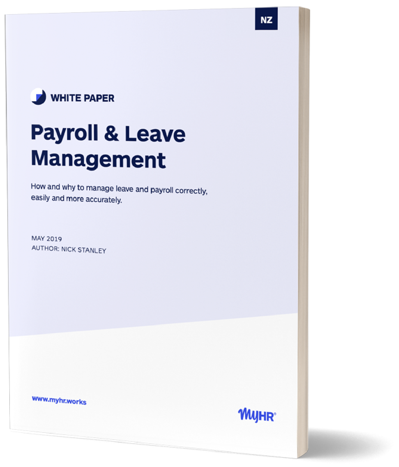 MyHR_NZ Payroll & Leave Management WP Book Mockup